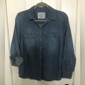 Sonoma denim blouse